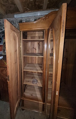 Eichekleiderschrank 20ger Jahre – Bild 5